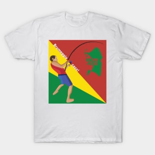 Rasta fishing T-Shirt